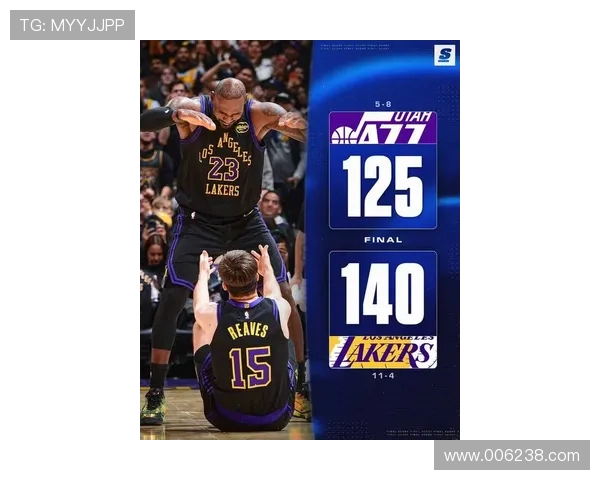 《詹姆斯创历史新纪录 湖人主场大胜勇士再度刷新联盟战绩》